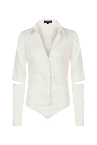 Sinem Babacan - Body Gömlek Beyaz 3