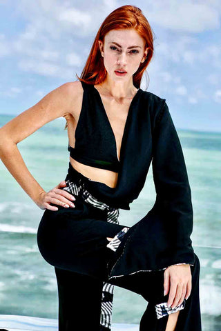 Sinem Babacan - Çift Taraflı Giyilebilen Bluz 2