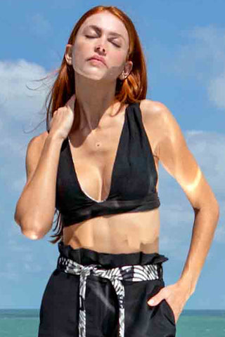 Sinem Babacan - Çift Taraflı Giyilebilen Büstiyer Siyah 2