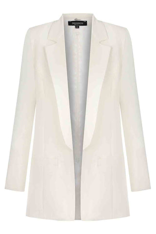 Sinem Babacan - Kapüşonu Çıkartılabilir Salaş Blazer Ceket 5