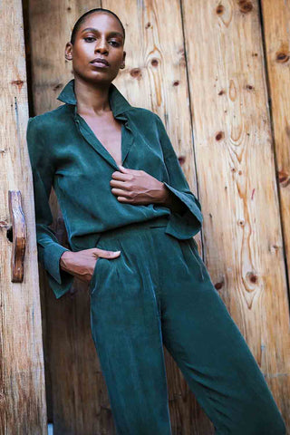 Sinem Babacan - Multifonksiyonel 2 in 1 Vegan Tulum Yeşil 2