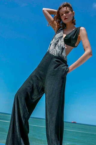 Sinem Babacan - Multifonksiyonel Tulum & Büstiyer 4in1 Siyah 4