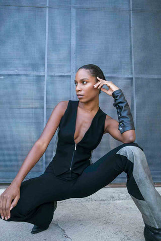 Sinem Babacan - Parça Derili Zayıf Gösteren Pantolon 1