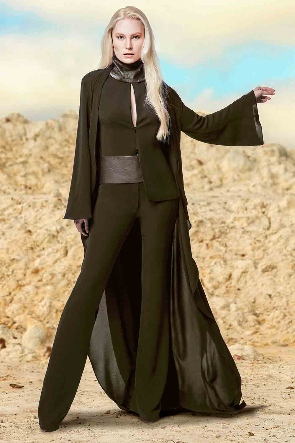 Sinem Babacan - 2in1 Kaftan Kimono Elbise 3