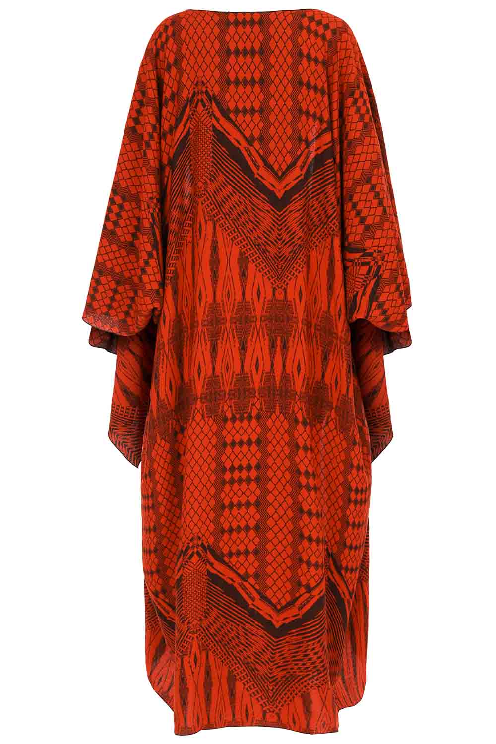Sinem Babacan - Multifonksiyonel Kimono Elbise 3in1 Kırmızı 8